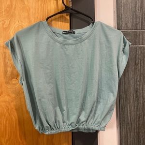 Shein cropped shirt